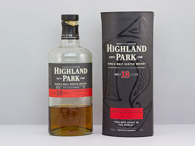 whisky highlandpark 18
