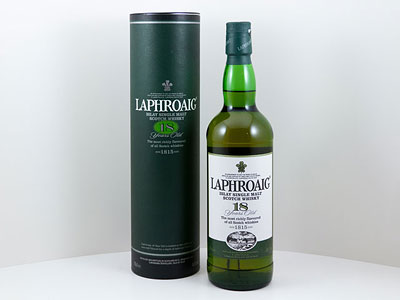 whisky laphroaig 18J